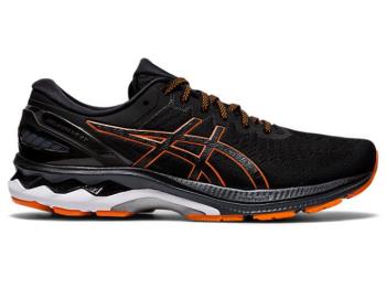 Asics Herr Löparskor GEL-KAYANO 27 (2E) Svarta/Orange